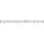 Cerca de alambre de acero galvanizado verde 2,2x25 m