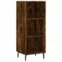 Smoked oak engineered wood sideboard 34.5x32.5x90 cm by vidaXL, Sideboards - Ref: Foro24-828753, Price: 52,71 €, Discount: %