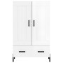 High glossy white engineered wood sideboard 69.5x31x115 cm by vidaXL, Sideboards - Ref: Foro24-830334, Price: 102,86 €, Disco...