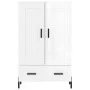 High glossy white engineered wood sideboard 69.5x31x115 cm by vidaXL, Sideboards - Ref: Foro24-830334, Price: 101,60 €, Disco...