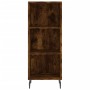 Sideboard aus geräuchertem Eichenholzwerkstoff, 34,5 x 32,5 x 90 cm von vidaXL, Sideboards - Ref: Foro24-828753, Preis: 53,36...