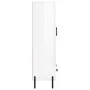 High glossy white engineered wood sideboard 69.5x31x115 cm by vidaXL, Sideboards - Ref: Foro24-830334, Price: 101,60 €, Disco...