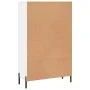 Hochglänzendes Sideboard aus weißem Holzwerkstoff, 69,5 x 31 x 115 cm von vidaXL, Sideboards - Ref: Foro24-830334, Preis: 101...