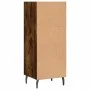Smoked oak engineered wood sideboard 34.5x32.5x90 cm by vidaXL, Sideboards - Ref: Foro24-828753, Price: 52,71 €, Discount: %