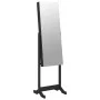 Mirror with black standing jewelry box 42x38x152 cm by vidaXL, Mirrors - Ref: Foro24-353257, Price: 114,14 €, Discount: %