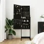Mirror with black standing jewelry box 42x38x152 cm by vidaXL, Mirrors - Ref: Foro24-353257, Price: 114,14 €, Discount: %