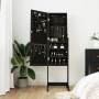 Spiegel mit schwarzem Standschmuckkästchen 42x38x152 cm von vidaXL, Spiegel - Ref: Foro24-353257, Preis: 115,88 €, Rabatt: %