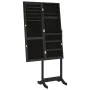 Mirror with black standing jewelry box 42x38x152 cm by vidaXL, Mirrors - Ref: Foro24-353257, Price: 114,14 €, Discount: %