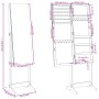 Spiegel mit schwarzem Standschmuckkästchen 42x38x152 cm von vidaXL, Spiegel - Ref: Foro24-353257, Preis: 115,88 €, Rabatt: %