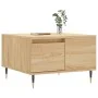 Sonoma Couchtisch aus Eichensperrholz 55x55x36,5 cm von vidaXL, Couchtisch - Ref: Foro24-830751, Preis: 56,75 €, Rabatt: %