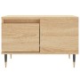 Oak Sonoma plywood coffee table 55x55x36.5 cm by vidaXL, Coffee table - Ref: Foro24-830751, Price: 56,75 €, Discount: %