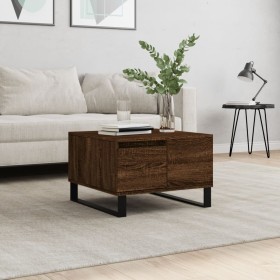 Couchtisch aus braunem Eichensperrholz, 55 x 55 x 36,5 cm von vidaXL, Couchtisch - Ref: Foro24-830771, Preis: 63,04 €, Rabatt: %