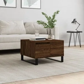 Couchtisch aus braunem Eichensperrholz, 55 x 55 x 36,5 cm von vidaXL, Couchtisch - Ref: Foro24-830771, Preis: 62,27 €, Rabatt: %