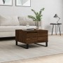 Couchtisch aus braunem Eichensperrholz, 55 x 55 x 36,5 cm von vidaXL, Couchtisch - Ref: Foro24-830771, Preis: 63,04 €, Rabatt: %