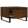 Mesa de centro madera contrachapada roble marrón 55x55x36,5 cm de vidaXL, Mesas de centro - Ref: Foro24-830771, Precio: 62,27...