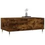 Smoked oak plywood coffee table 90x50x36.5 cm by vidaXL, Coffee table - Ref: Foro24-830801, Price: 50,55 €, Discount: %