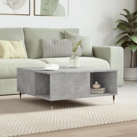 Concrete gray plywood coffee table 80x80x36.5 cm by vidaXL, Coffee table - Ref: Foro24-830776, Price: 58,50 €, Discount: %