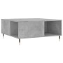 Mesa de centro madera contrachapada gris hormigón 80x80x36,5 cm de vidaXL, Mesas de centro - Ref: Foro24-830776, Precio: 59,0...