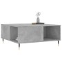 Mesa de centro madera contrachapada gris hormigón 80x80x36,5 cm de vidaXL, Mesas de centro - Ref: Foro24-830776, Precio: 59,0...
