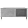 Mesa de centro madera contrachapada gris hormigón 80x80x36,5 cm de vidaXL, Mesas de centro - Ref: Foro24-830776, Precio: 52,6...