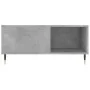 Mesa de centro madera contrachapada gris hormigón 80x80x36,5 cm de vidaXL, Mesas de centro - Ref: Foro24-830776, Precio: 52,6...
