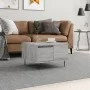 Mesa de centro madera contrachapada gris Sonoma 55x55x36,5 cm de vidaXL, Mesas de centro - Ref: Foro24-830762, Precio: 55,07 ...
