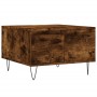 Smoked oak plywood coffee table 55x55x36.5 cm by vidaXL, Coffee table - Ref: Foro24-830761, Price: 54,72 €, Discount: %