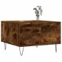 Couchtisch aus geräuchertem Eichensperrholz, 55 x 55 x 36,5 cm von vidaXL, Couchtisch - Ref: Foro24-830761, Preis: 53,47 €, R...