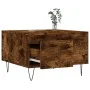 Couchtisch aus geräuchertem Eichensperrholz, 55 x 55 x 36,5 cm von vidaXL, Couchtisch - Ref: Foro24-830761, Preis: 53,47 €, R...