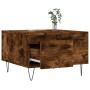 Smoked oak plywood coffee table 55x55x36.5 cm by vidaXL, Coffee table - Ref: Foro24-830761, Price: 54,72 €, Discount: %