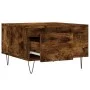 Couchtisch aus geräuchertem Eichensperrholz, 55 x 55 x 36,5 cm von vidaXL, Couchtisch - Ref: Foro24-830761, Preis: 53,47 €, R...