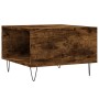 Couchtisch aus geräuchertem Eichensperrholz, 55 x 55 x 36,5 cm von vidaXL, Couchtisch - Ref: Foro24-830761, Preis: 54,79 €, R...