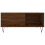 Oak brown plywood coffee table 80x80x36.5 cm by vidaXL, Coffee table - Ref: Foro24-830787, Price: 53,89 €, Discount: %