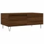 Oak brown plywood coffee table 90x50x36.5 cm by vidaXL, Coffee table - Ref: Foro24-830811, Price: 49,21 €, Discount: %