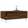 Mesa de centro madera contrachapada marrón roble 90x50x36,5 cm de vidaXL, Mesas de centro - Ref: Foro24-830811, Precio: 49,21...