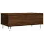 Mesa de centro madera contrachapada marrón roble 90x50x36,5 cm de vidaXL, Mesas de centro - Ref: Foro24-830811, Precio: 49,21...