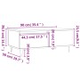 Couchtisch aus braunem Eichensperrholz, 90 x 50 x 36,5 cm von vidaXL, Couchtisch - Ref: Foro24-830811, Preis: 49,21 €, Rabatt: %