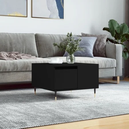 Couchtisch aus schwarzem Sperrholz, 55 x 55 x 36,5 cm von vidaXL, Couchtisch - Ref: Foro24-830749, Preis: 56,91 €, Rabatt: %