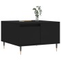 Mesa de centro madera contrachapada negro 55x55x36,5 cm | Foro24.es | Tu tienda online para hogar, jardín y más Foro24.es