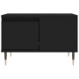 Mesa de centro madera contrachapada negro 55x55x36,5 cm | Foro24.es | Tu tienda online para hogar, jardín y más Foro24.es