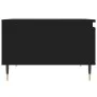 Black plywood coffee table 55x55x36.5 cm by vidaXL, Coffee table - Ref: Foro24-830749, Price: 56,91 €, Discount: %