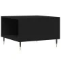 Black plywood coffee table 55x55x36.5 cm by vidaXL, Coffee table - Ref: Foro24-830749, Price: 56,91 €, Discount: %