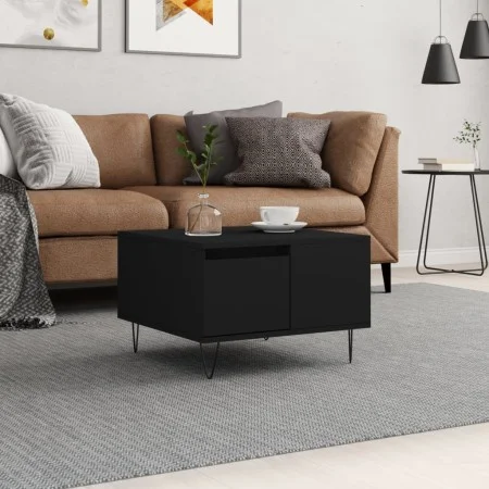 Couchtisch aus schwarzem Sperrholz, 55 x 55 x 36,5 cm von vidaXL, Couchtisch - Ref: Foro24-830757, Preis: 55,77 €, Rabatt: %
