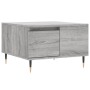 Sonoma-Couchtisch aus grauem Sperrholz, 55 x 55 x 36,5 cm von vidaXL, Couchtisch - Ref: Foro24-830754, Preis: 57,66 €, Rabatt: %