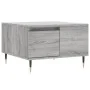 Sonoma-Couchtisch aus grauem Sperrholz, 55 x 55 x 36,5 cm von vidaXL, Couchtisch - Ref: Foro24-830754, Preis: 56,97 €, Rabatt: %