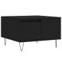 Couchtisch aus schwarzem Sperrholz, 55 x 55 x 36,5 cm von vidaXL, Couchtisch - Ref: Foro24-830757, Preis: 55,77 €, Rabatt: %