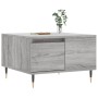 Sonoma gray plywood coffee table 55x55x36.5 cm by vidaXL, Coffee table - Ref: Foro24-830754, Price: 57,66 €, Discount: %