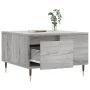 Sonoma-Couchtisch aus grauem Sperrholz, 55 x 55 x 36,5 cm von vidaXL, Couchtisch - Ref: Foro24-830754, Preis: 56,97 €, Rabatt: %