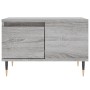 Sonoma gray plywood coffee table 55x55x36.5 cm by vidaXL, Coffee table - Ref: Foro24-830754, Price: 57,66 €, Discount: %