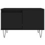 Mesa de centro madera contrachapada negro 55x55x36,5 cm de vidaXL, Mesas de centro - Ref: Foro24-830757, Precio: 56,31 €, Des...